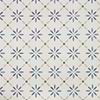 Lapaz White Flower 9x9 Matte Porcelain Tile