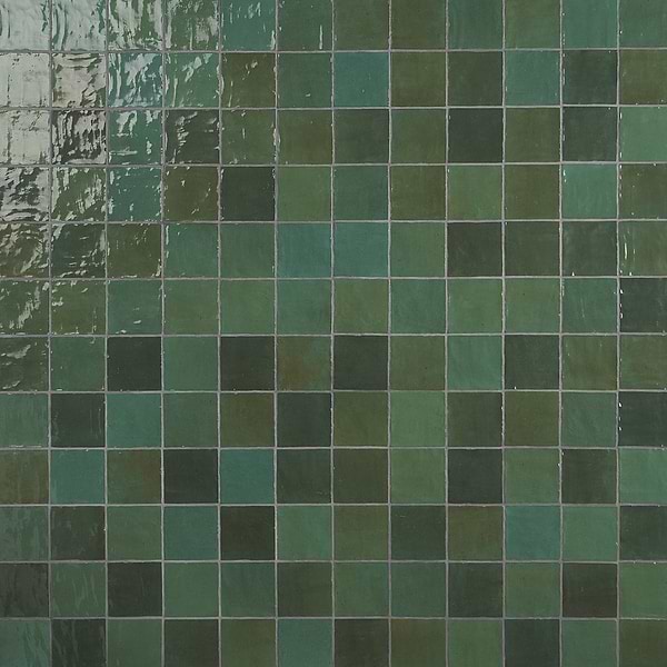 Portmore Green 4x4 Glossy Ceramic Tile