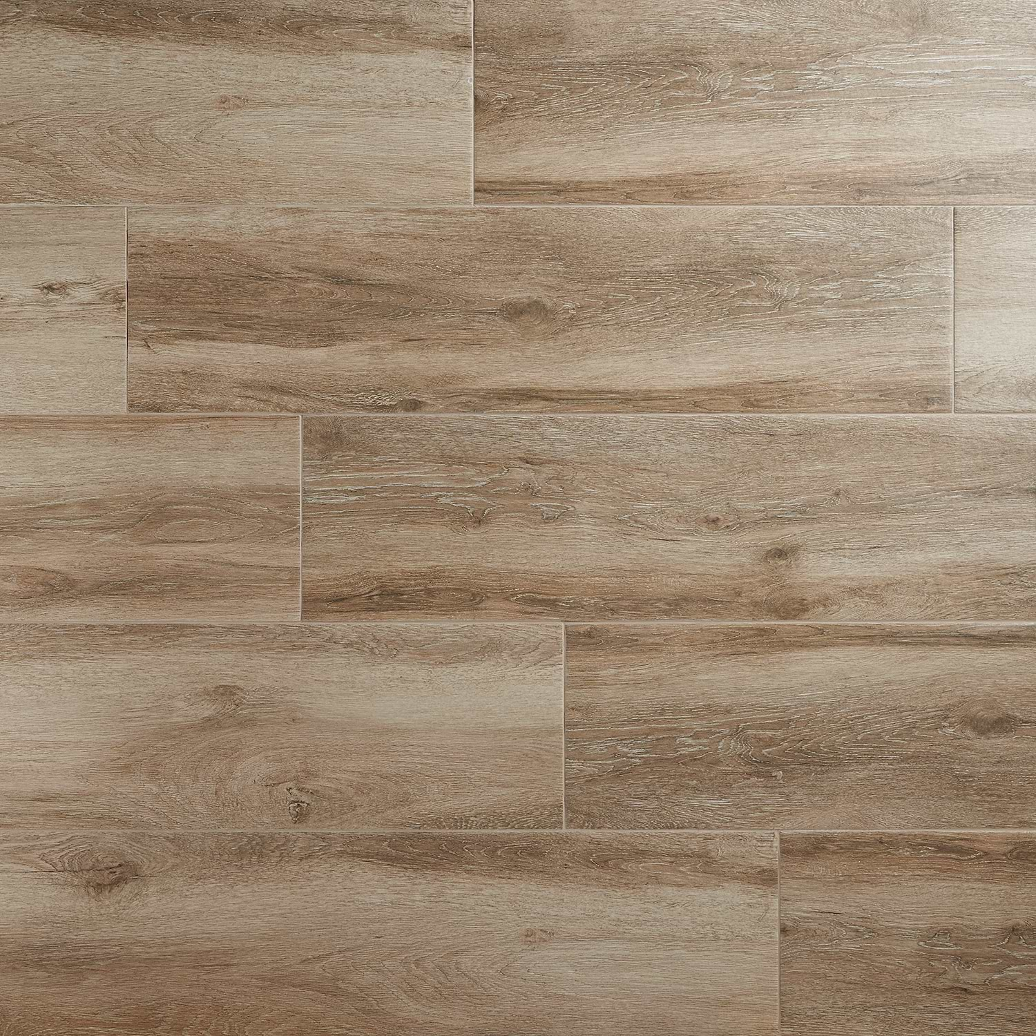 Lakewood Roble Brown 10x40 Matte Wood Look Porcelain Tile