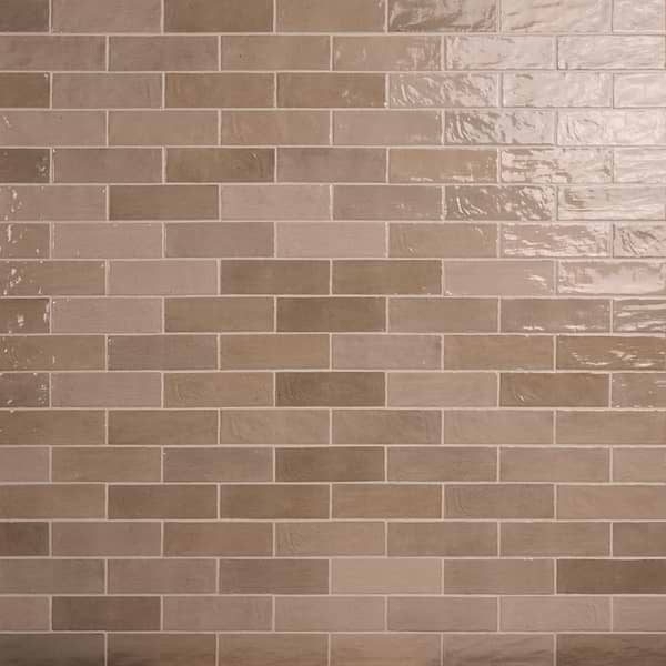 Portmore Taupe 3x8 Glazed Ceramic Tile