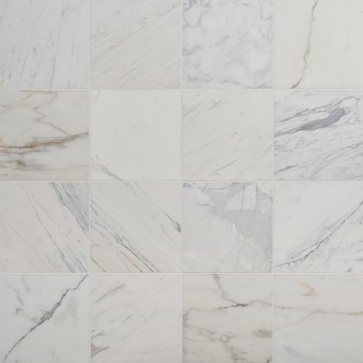 Avanti Calacatta Gold 12x12 Tumbled Marble Tile