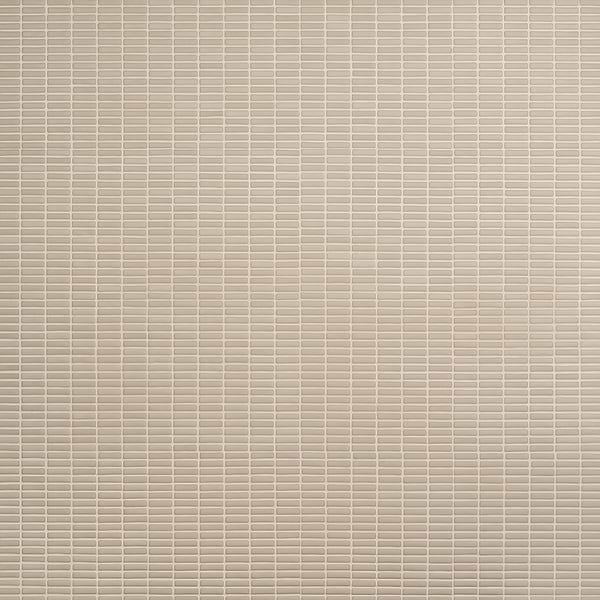 Venini Beige 1/2" x 2" Mini Brick Frosted Glass Mosaic Tile