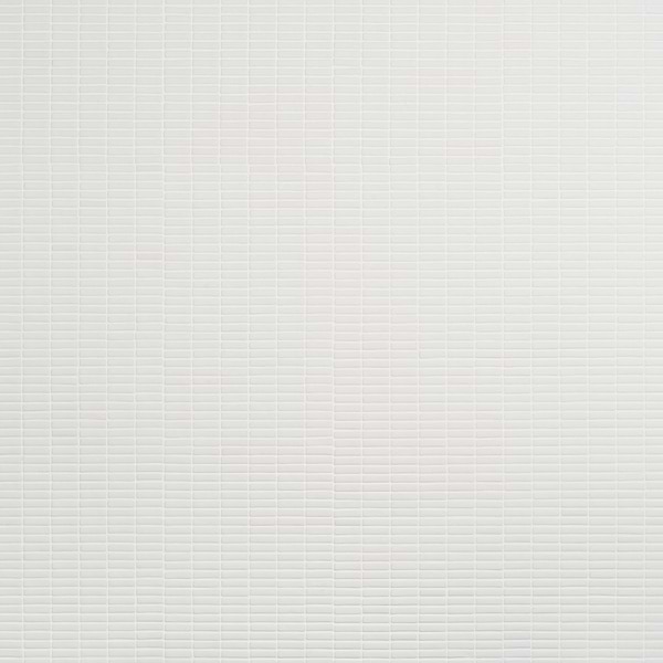 Venini White 1/2" x 2" Mini Brick Frosted Glass Mosaic Tile
