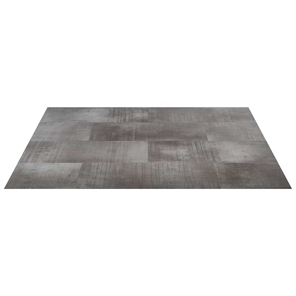 Ristretto LVT Dark Gray 12x24 Fabric Look Rigid Core Click Luxury Vinyl Tile 