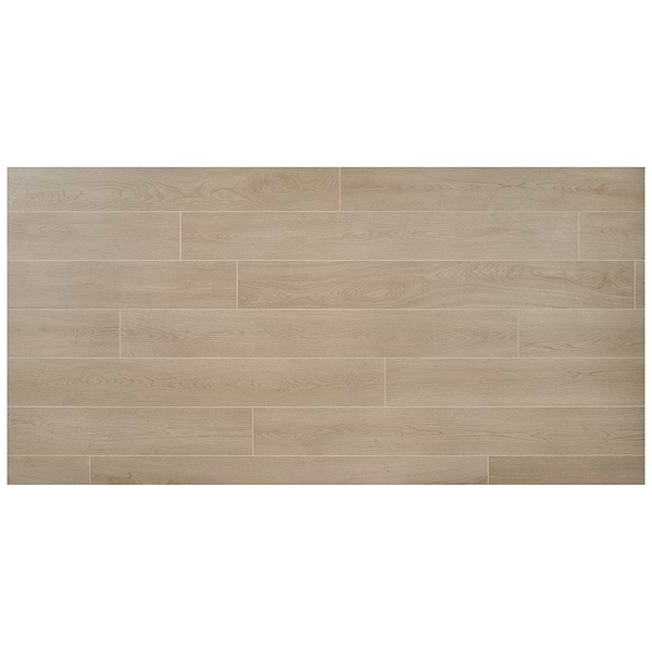 Oaktree Elegant Ash Beige 7x60 XL Wood Look Matte Porcelain Tile