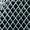 Nabi Fish Scale Midnight Blue Green 3x4" Crackled Glossy Glass Mosaic Tile