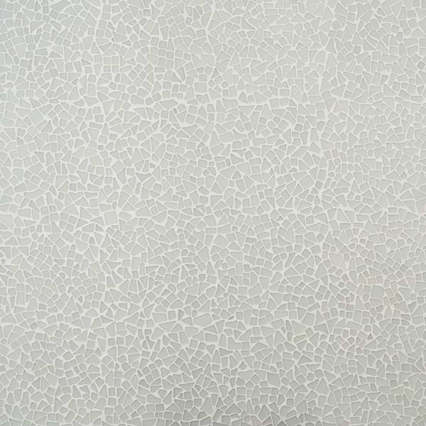 Fiji Arctic White Frosted Matte Glass Mosaic Tile