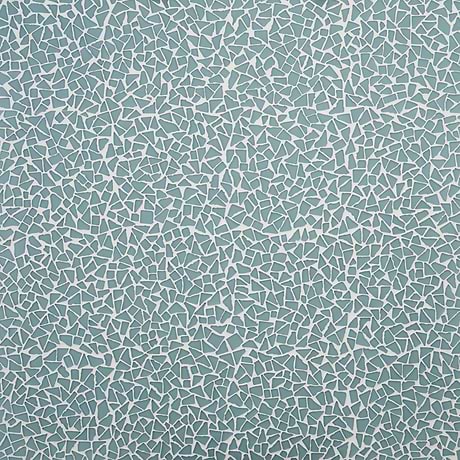 Fiji Atlantic Blue Frosted Matte Glass Mosaic Tile