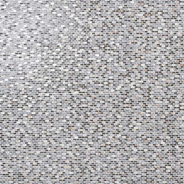 Paragon Surf Periwinkle Purple Mini Brick Textured Marble & Glass Mosaic Tile
