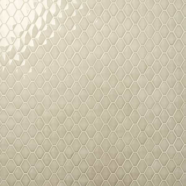 Brookline Diamond Celadon Green 3x4 Glossy Ceramic Mosaic Tile