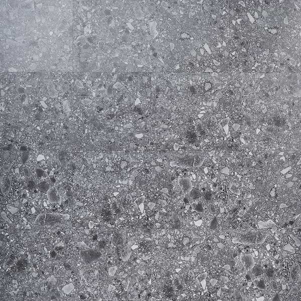 Rizo LVT Charcoal Black 12x24 Glue Down Luxury Vinyl Tile 