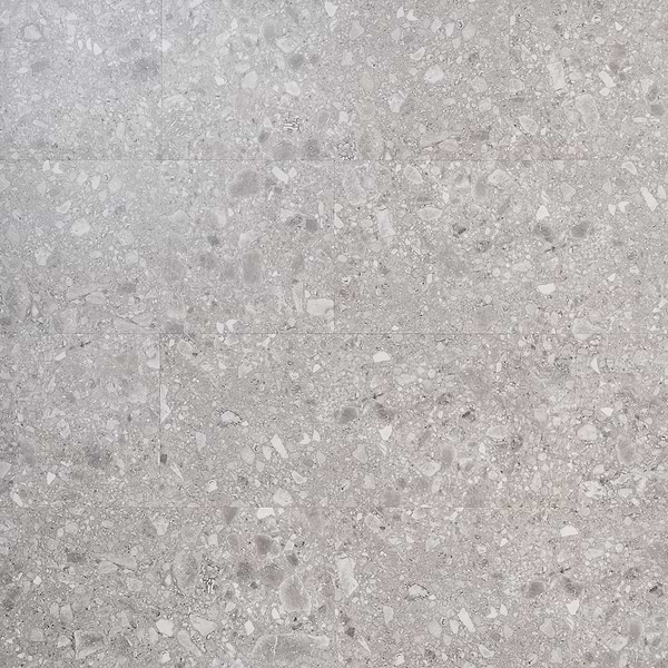 Rizo LVT Earth Gray 12x24 Glue Down Luxury Vinyl Tile 