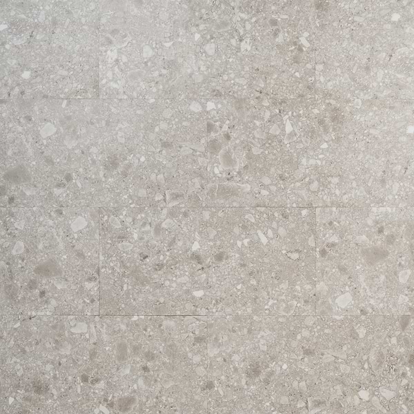Rizo LVT Gray 12x24 Glue Down Luxury Vinyl Tile 28mil