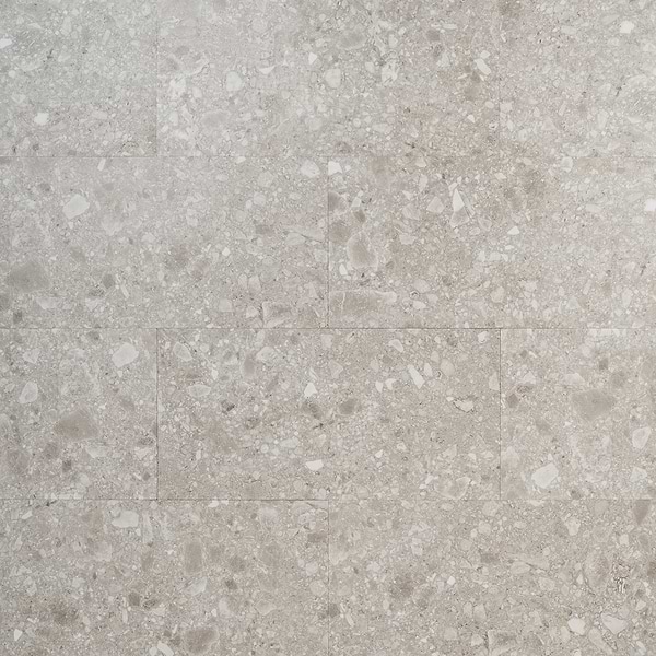 Rizo LVT Gray 12x24 Glue Down Luxury Vinyl Tile 12 mil 