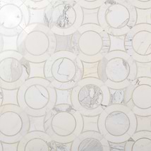 Highland Alpenglow Deux Marble Polished Mosaic Tile