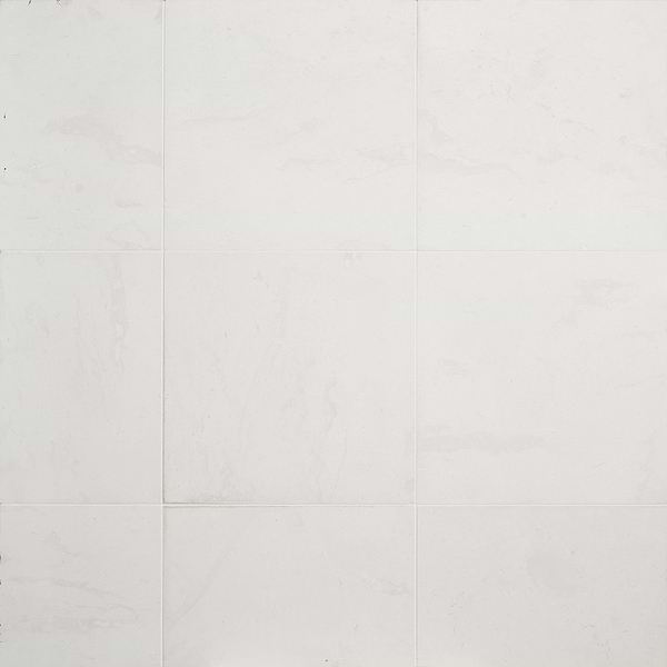 Corinthian White 24x24 Honed Limestone Tile