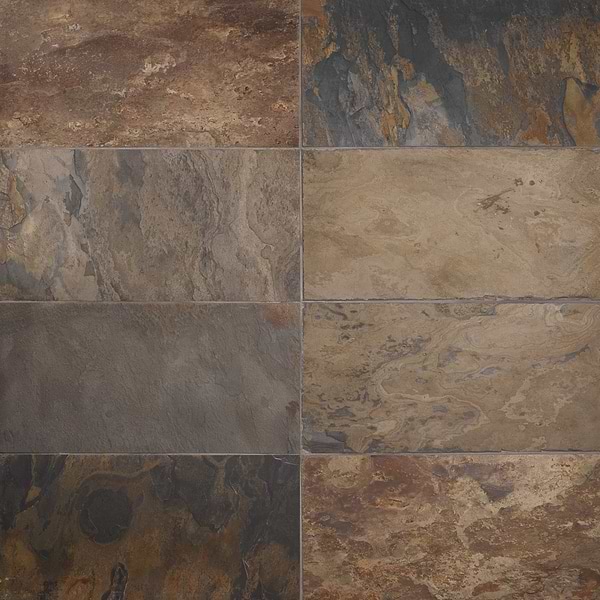 California Gold 12x24 Natural Cleft Slate Tile