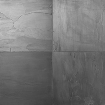 India Black 24x24 Natural Cleft Slate Tile