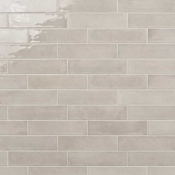 Aquarella Linen Beige 4x16 Glossy Ceramic Tile