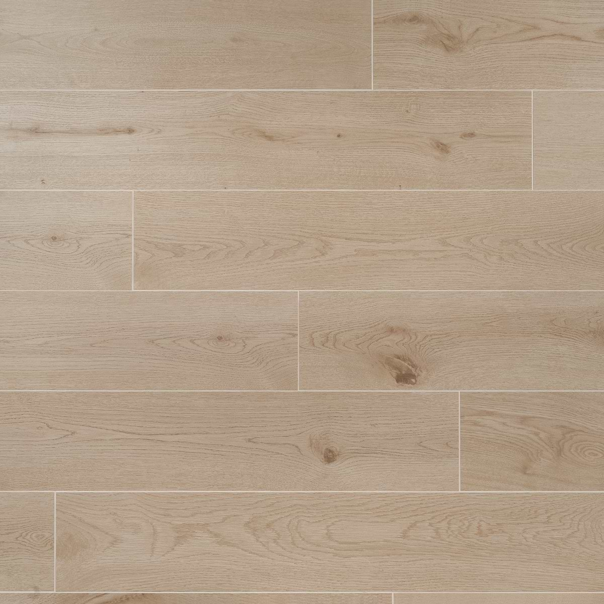 Oaktree Natural Ash Beige 8x48 Wood Look Matte Porcelain Tile