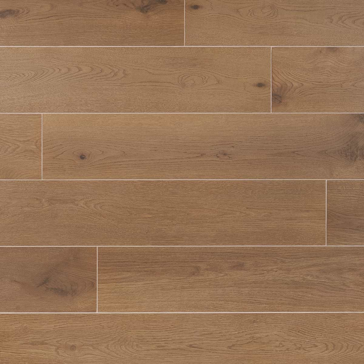 Oaktree Natural Dark Brown 8x48 Wood Look Matte Porcelain Tile