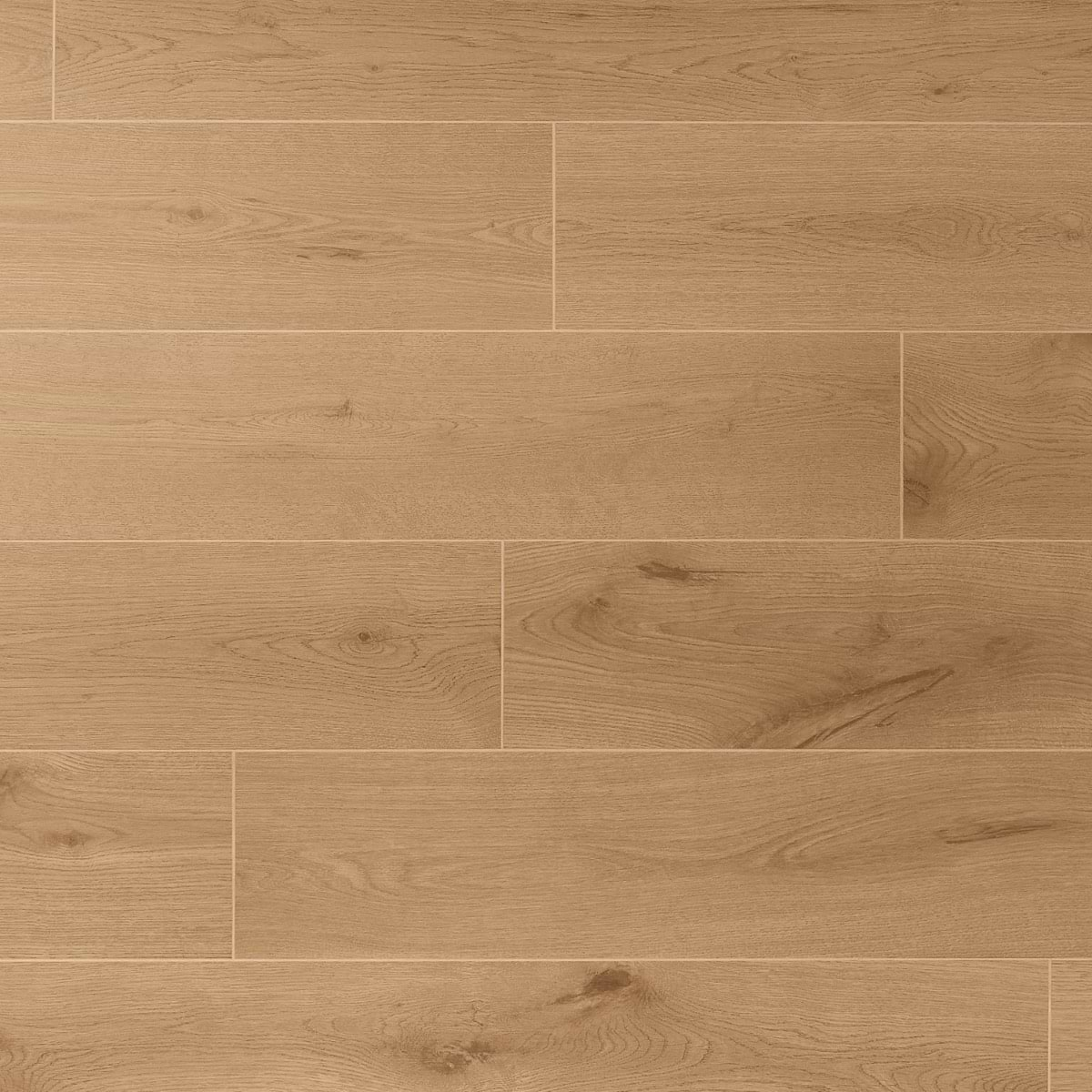 Oaktree Natural Pale Brown 8x48 Wood Look Matte Porcelain Tile