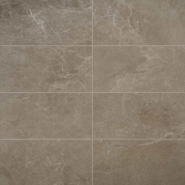 ZenTech Greige Beige 12x24 Matte Porcelain Tile