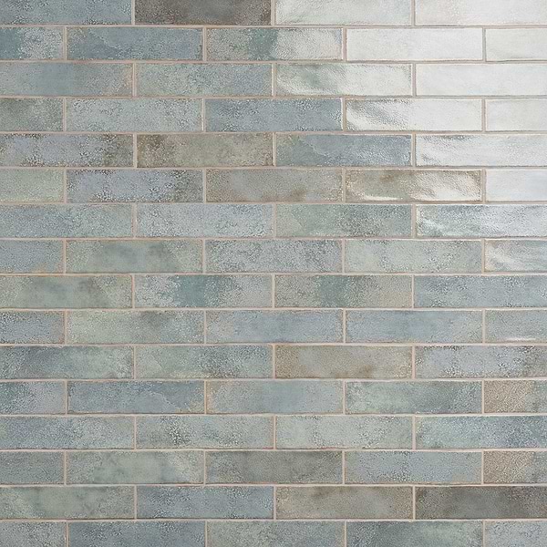 Kalay Green 3x12 Glossy Ceramic Tile