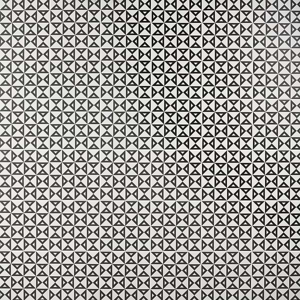B2W Angle Positive 8x8 Matte Porcelain Tile