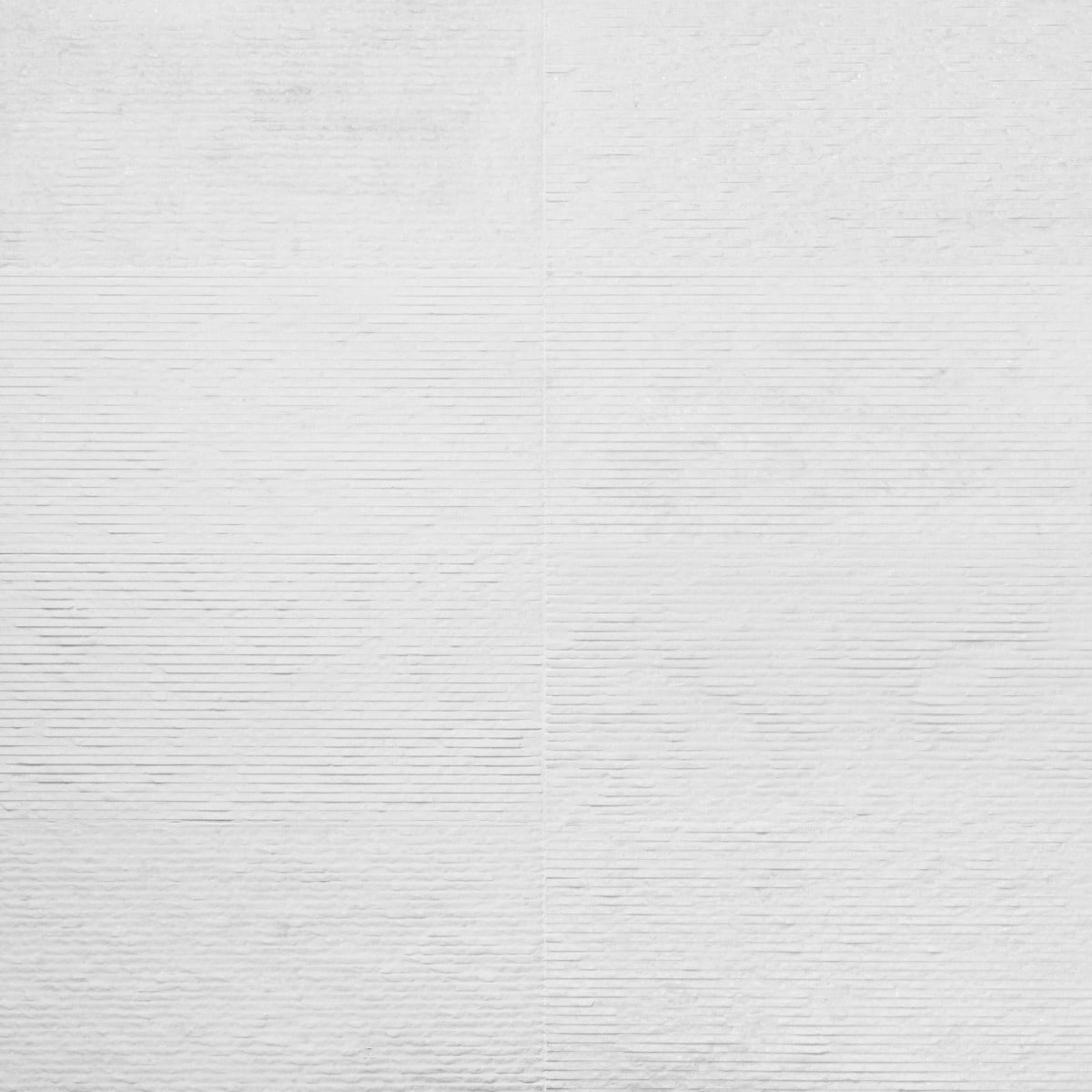 Rakestone Carved Split Bianco Ice White 12x24 Textured Honed Marble Tile