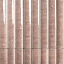 Lava Art Fluted Coral 6x36 3D Glossy Lava Stone Tile
