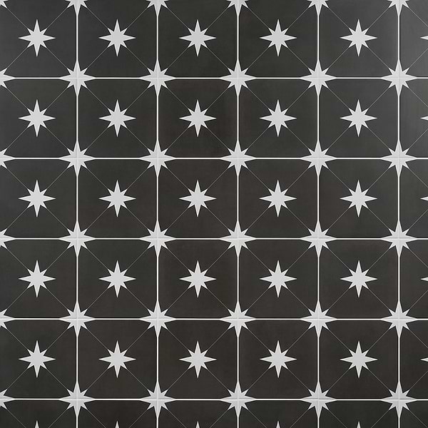 Tau Nero 9x9 Matte Porcelain Tile