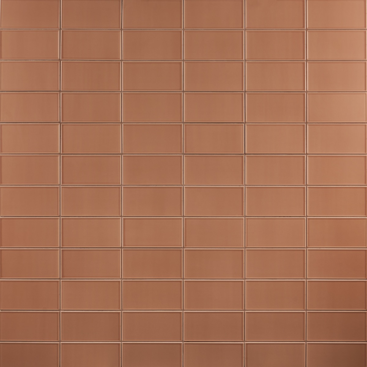 Stacy Garcia Maddox Frame Terracotta Orange 4x8 Matte Ceramic Subway Tile