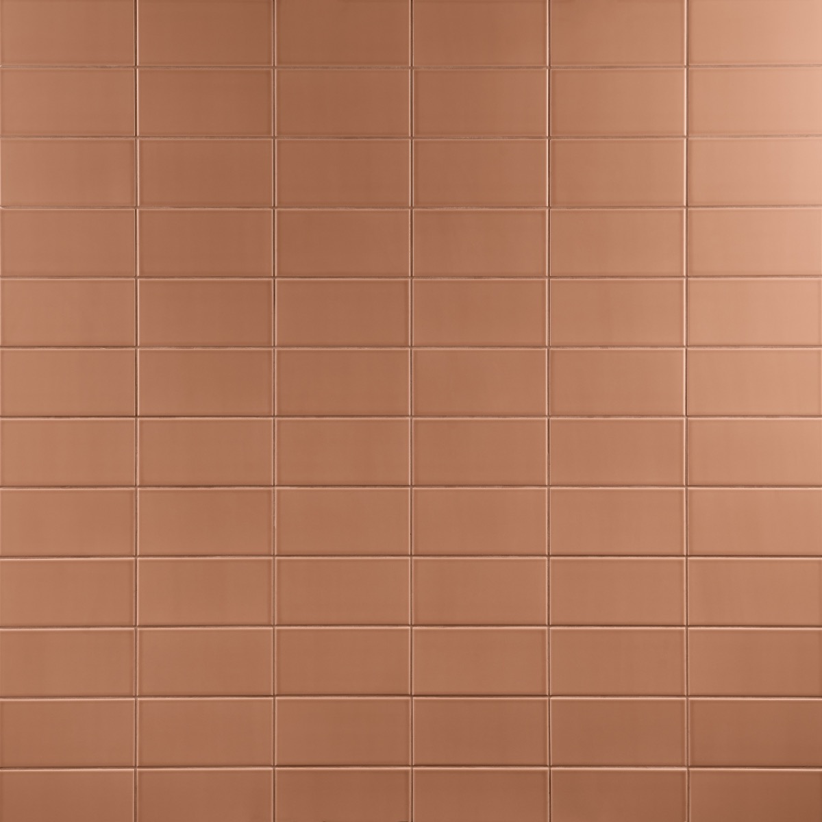 Stacy Garcia Maddox Terracotta Orange 4x8 Matte Ceramic Subway Tile