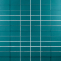 Stacy Garcia Maddox Teal Blue 4x8 Matte Ceramic Subway Wall Tile