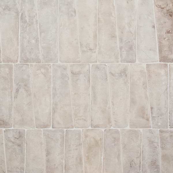 Opera Terracotta by Paula Purroy Perla 6x18 Trapezoid Matte Terracotta Tile