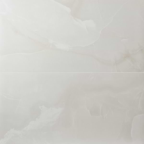 DreamStone Aztec Onyx Bianco 24x48 Polished Porcelain Tile