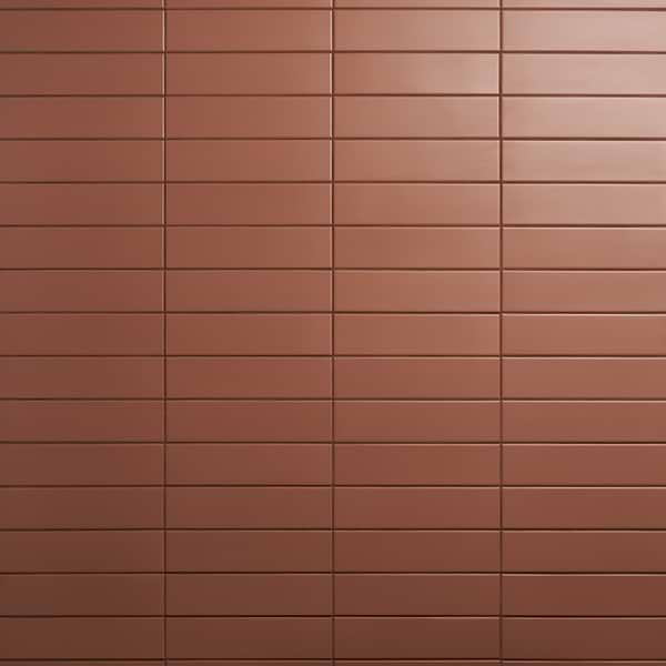 Roller Terracotta 3x11 Matte Porcelain Subway Tile