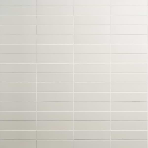 Roller White 3x11 Matte Porcelain Subway Tile