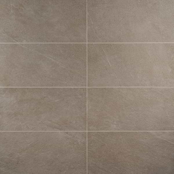 Era Caramel Brown 12x24 Limestone Look Matte Porcelain Tile