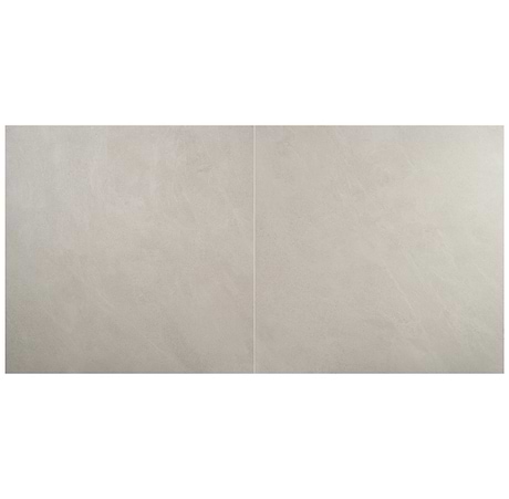 Era Linen White 48x48 Limestone Look Matte Porcelain Tile