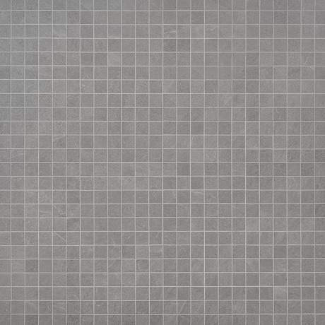Era Silver Gray 2x2 Limestone Look Matte Porcelain Mosaic Tile