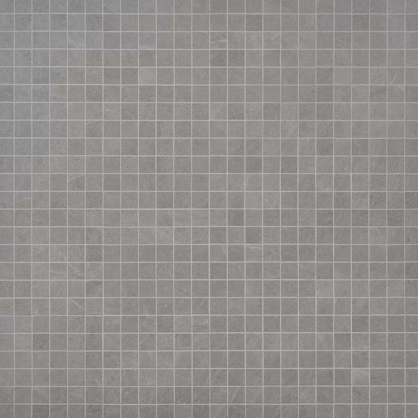 Era Silver Gray 2x2 Limestone Look Matte Porcelain Mosaic Tile