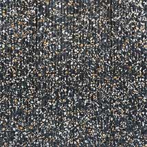 Terrazzo Italy Fluted Cava Notte Black Honed Terrazzo Tile