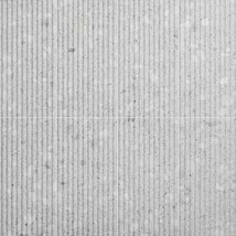 Terrazzo Italy Fluted Sacra Bianco White 12x24 Terrazzo Tile