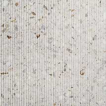 Terrazzo Italy Fluted Sacra Calacatta White 12x24 Honed Terrazzo Tile