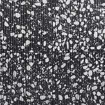 Terrazzo Italy Fluted Sacra Nero Black & White 12x24 Honed Terrazzo Tile