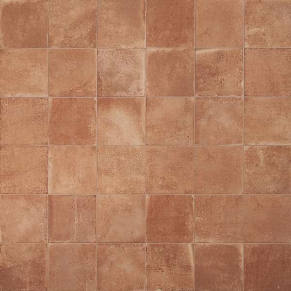 Angela Harris Mediterra Terracotta 8x8 Matte Porcelain Tile