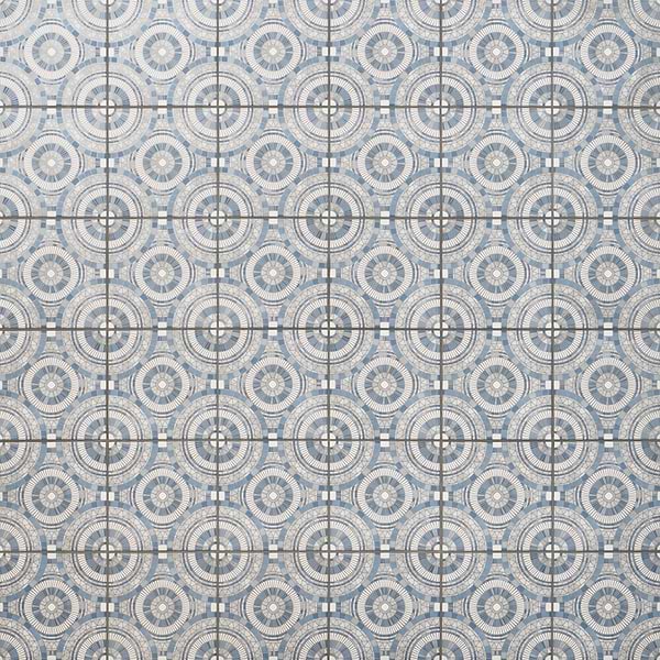 Basilico Azul Blue 8x8 Matte Porcelain Tile
