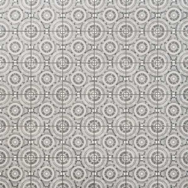 Basilico Grigio Gray 8x8 Matte Porcelain Tile